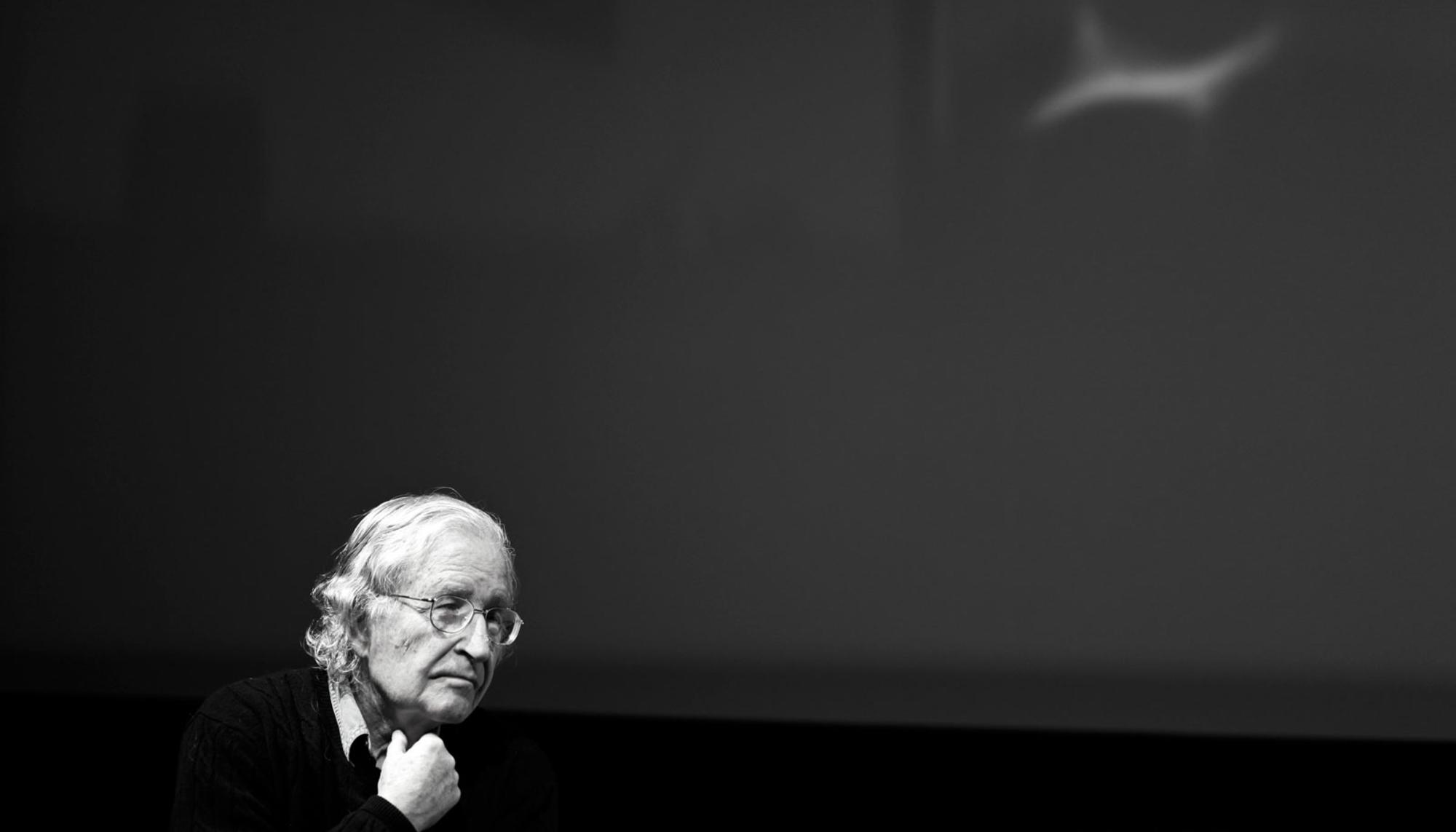Noam Chomsky.